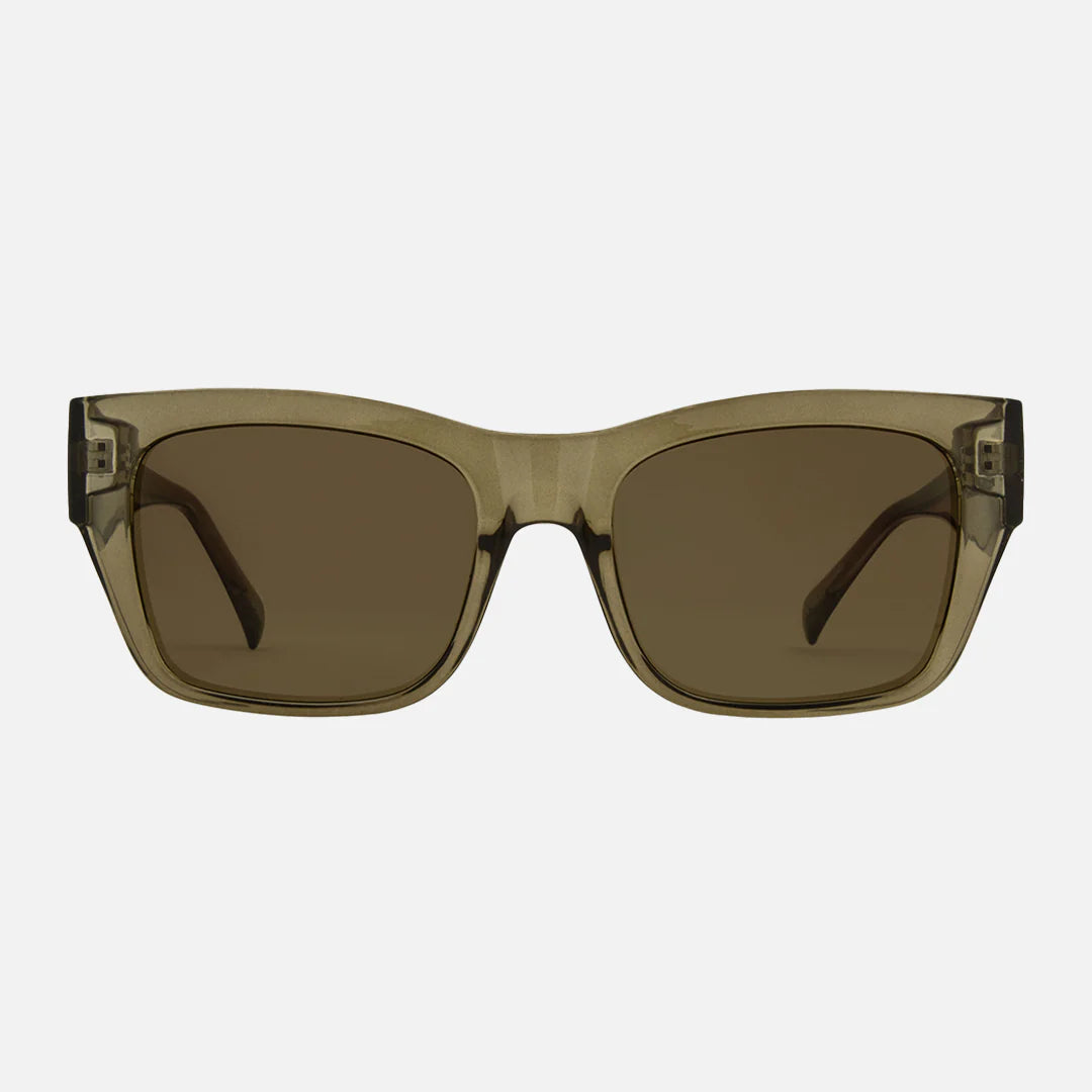carve Zeus Gloss Crystal Olive Leaf Frame with Brown Lens