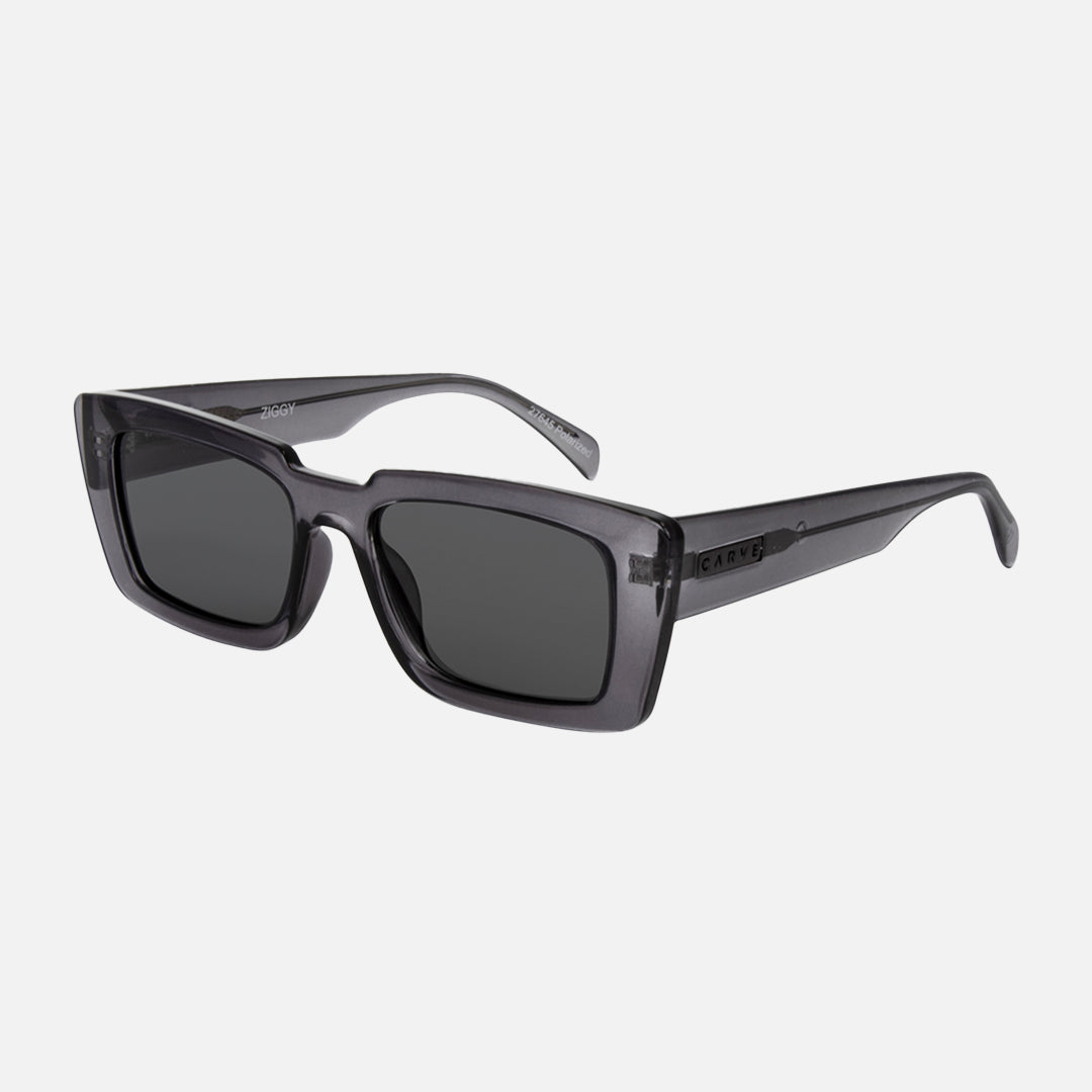 Carve Ziggy Crystal Charcoal Frame With Grey Polarized Lens