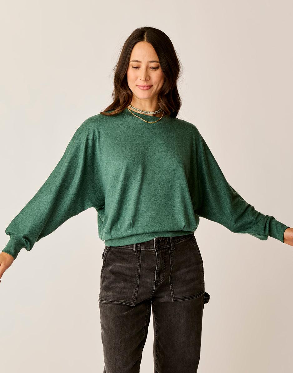Carve Designs Anneke Supersoft Dolman: Bistro Heather