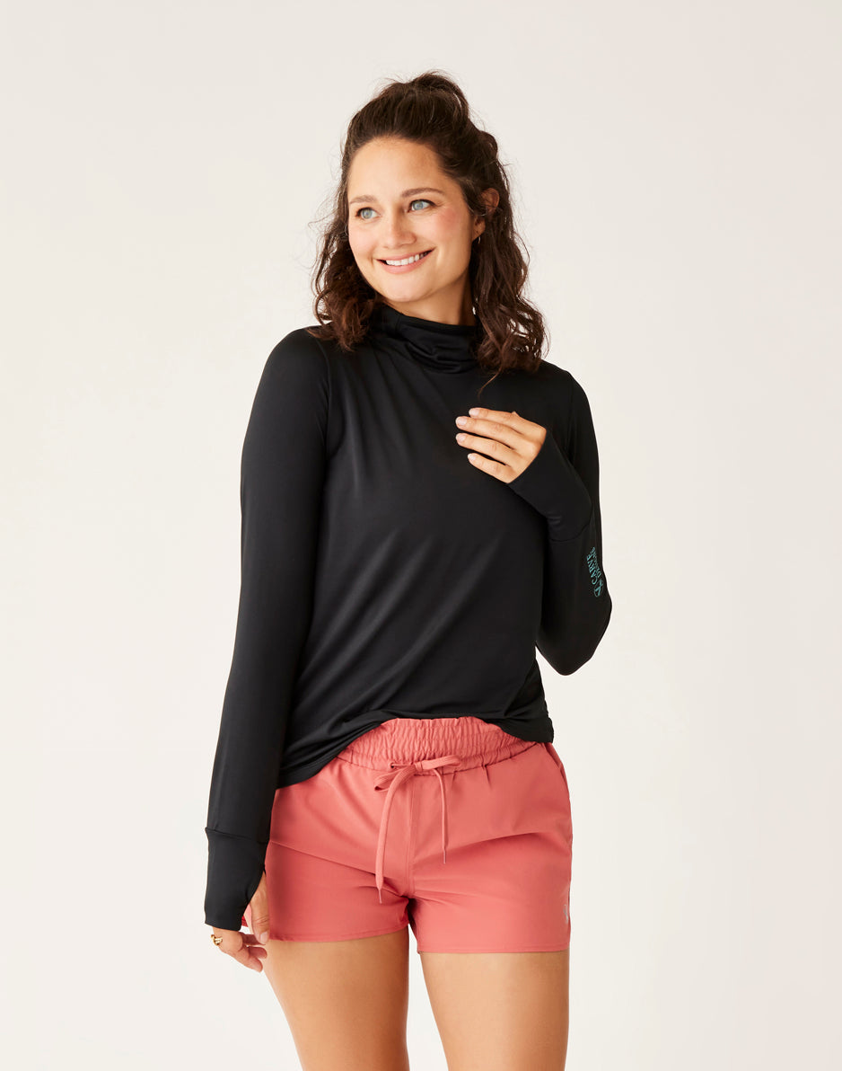 carve designs Alani Sunshirt: Black