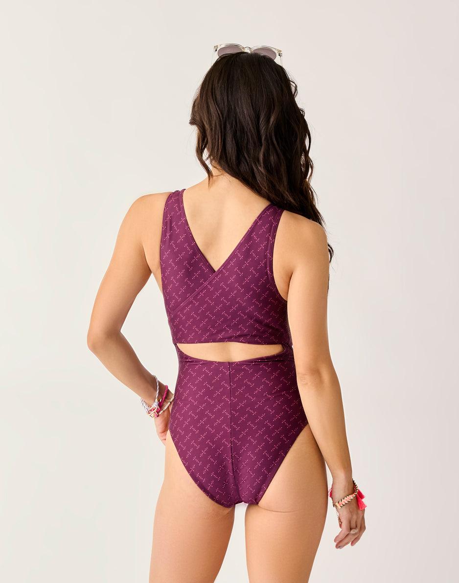 Carve Designs Arden Compression One Piece: Disco