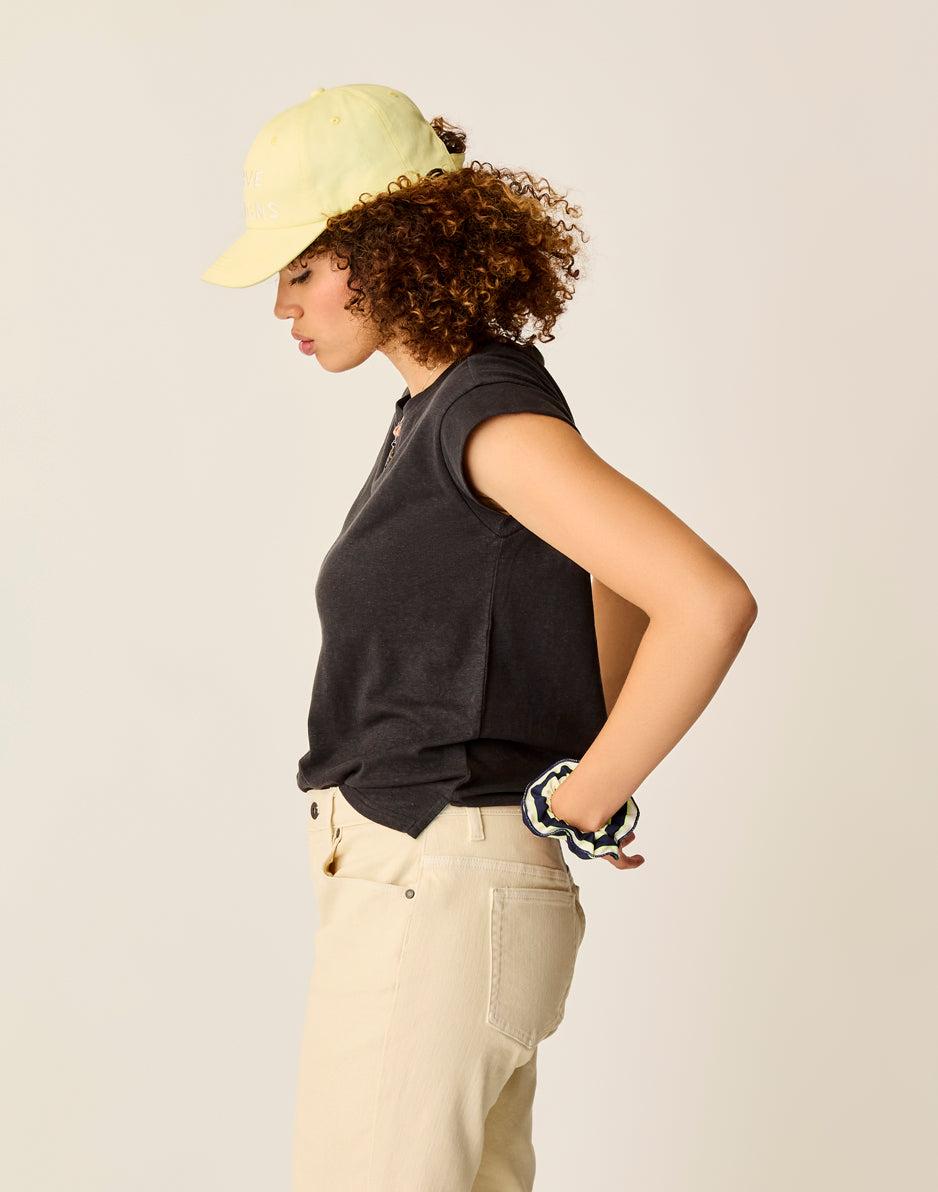 Carve Designs Astrid Hemp Tee: Black