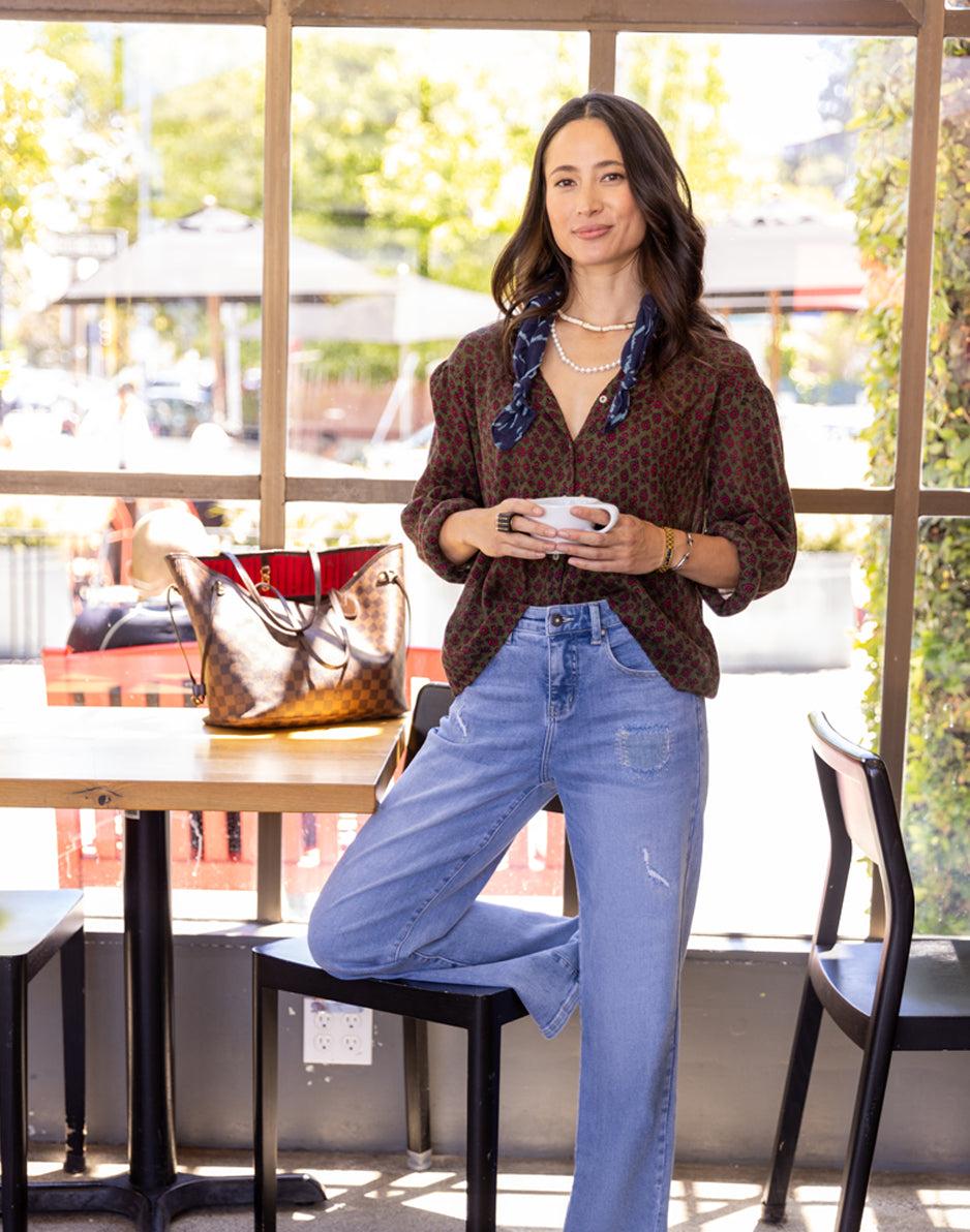 carve designs Audrey Wide Leg: Deconstructed