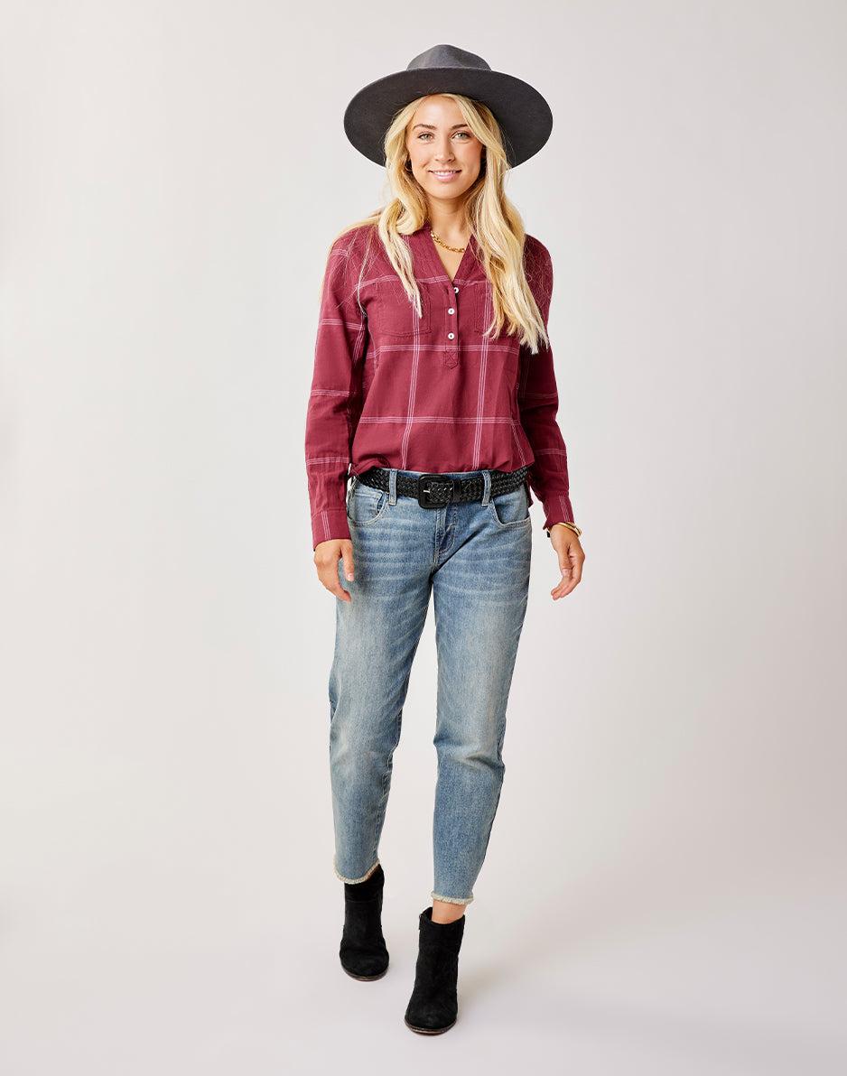 carve designs Austin Crop Jean: Favorite Fade