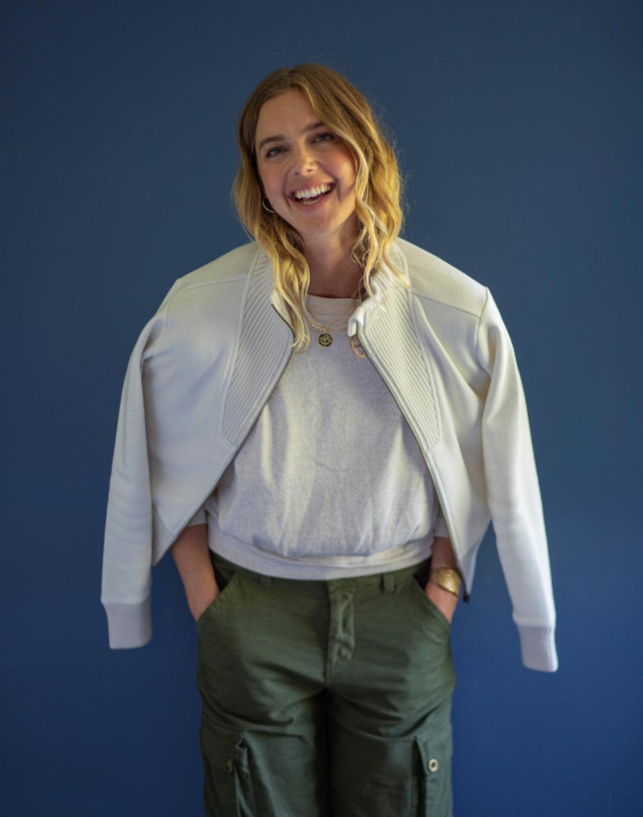 Carve Designs Briar Fleece Jacket: Birch