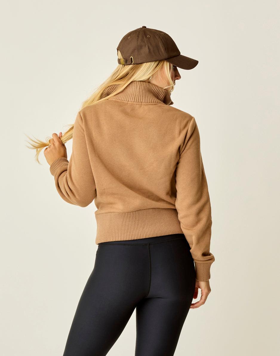 Carve Designs Briar Fleece Jacket: Rum