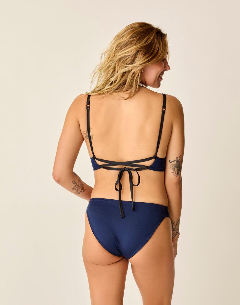 Carve Designs Cardiff Reversible Bottom: Black/Navy