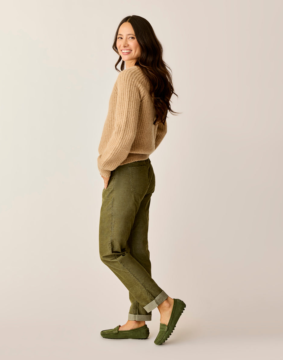 Carve Designs Carson Cord Hi Rise: Fir