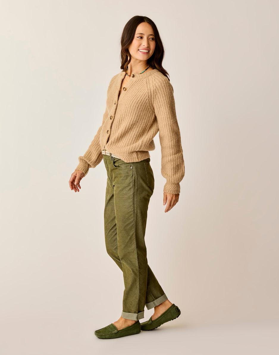 Carve Designs Carson Cord Hi Rise: Fir