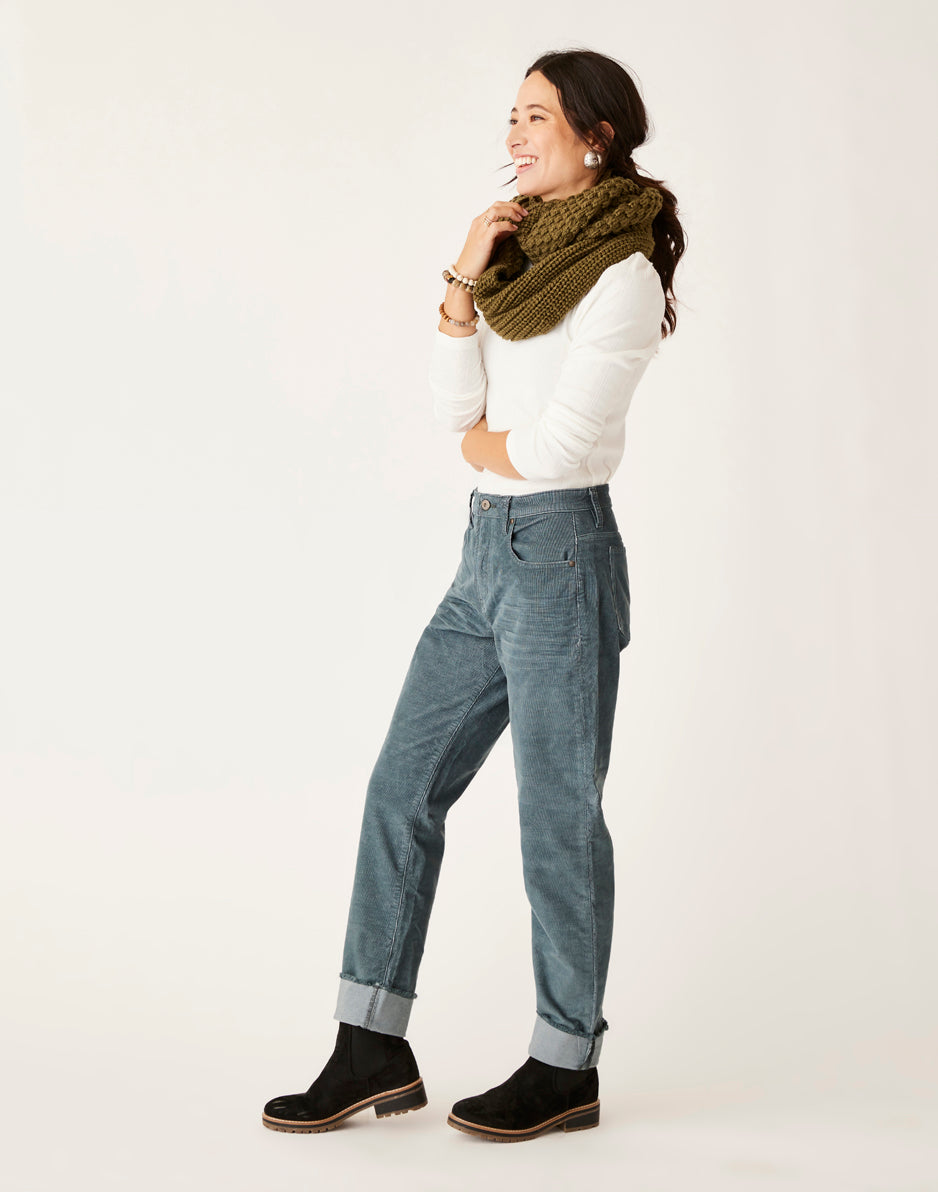 Carve Designs Carson Cord Hi Rise: Slate