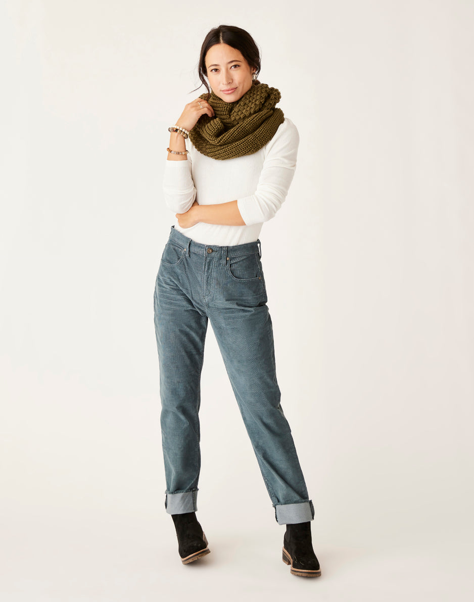 carve designs Carson Cord Hi Rise: Slate