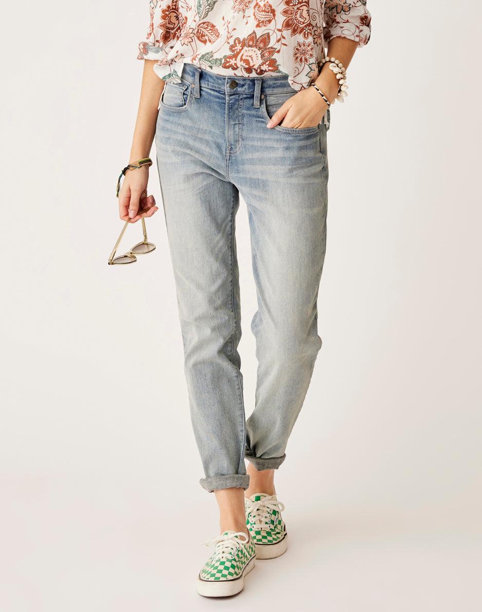 Carve Designs Carson Hi Rise Jean: Beach Blue