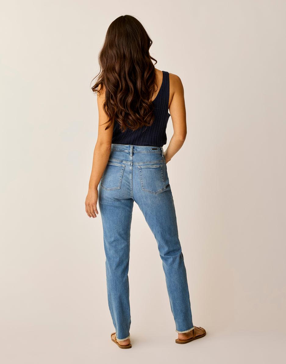 Carve Designs Carson Hi Rise Jean: Blue Tide