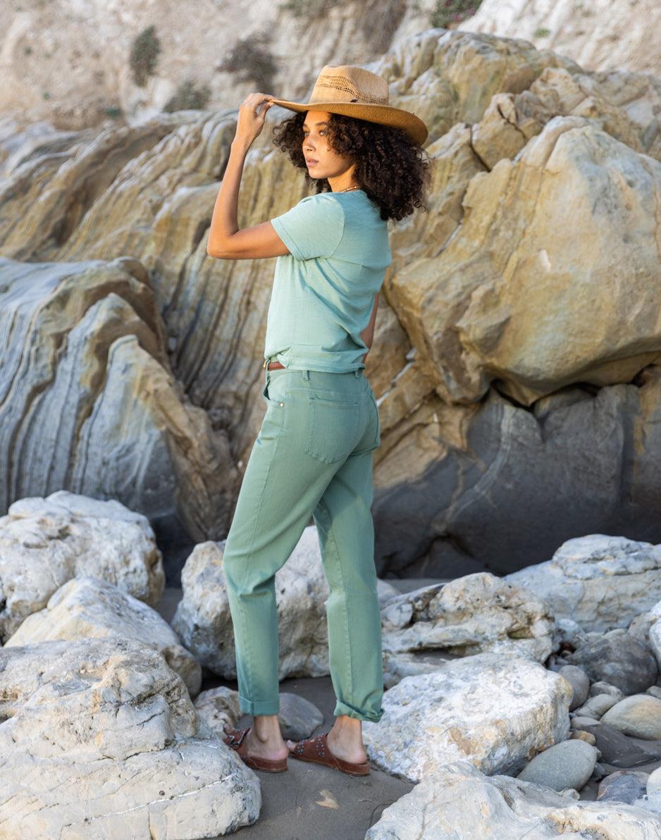 Carve Designs Carson Hi Rise Jean: Dark Haze