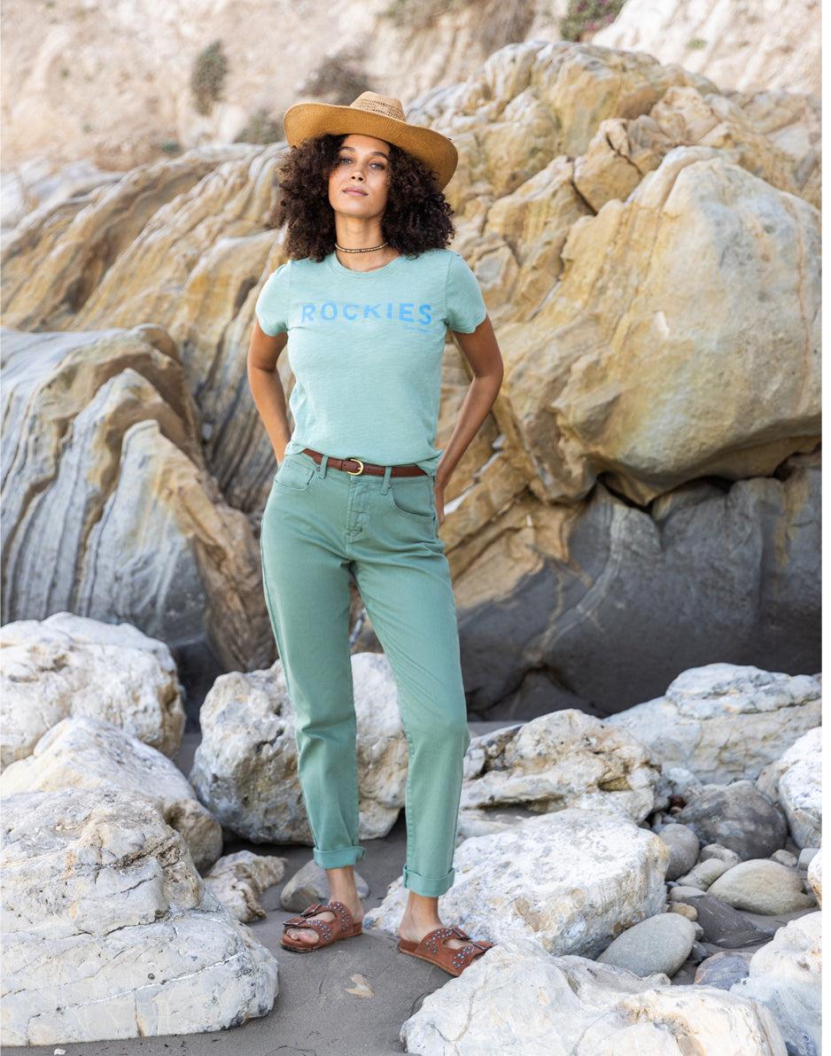 carve designs Carson Hi Rise Jean: Dark Haze