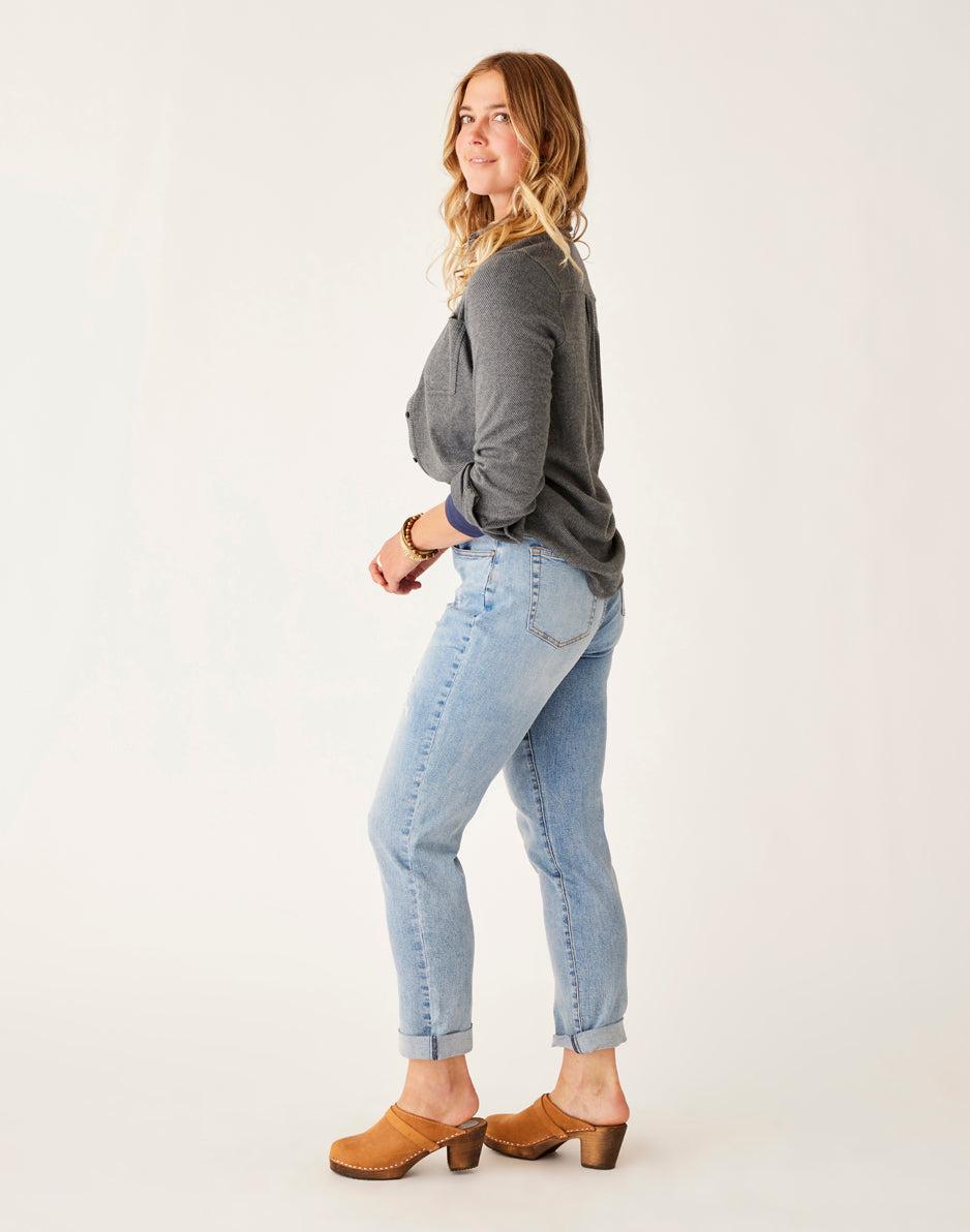 Carve Designs Carson Hi Rise Jean: Deconstructed