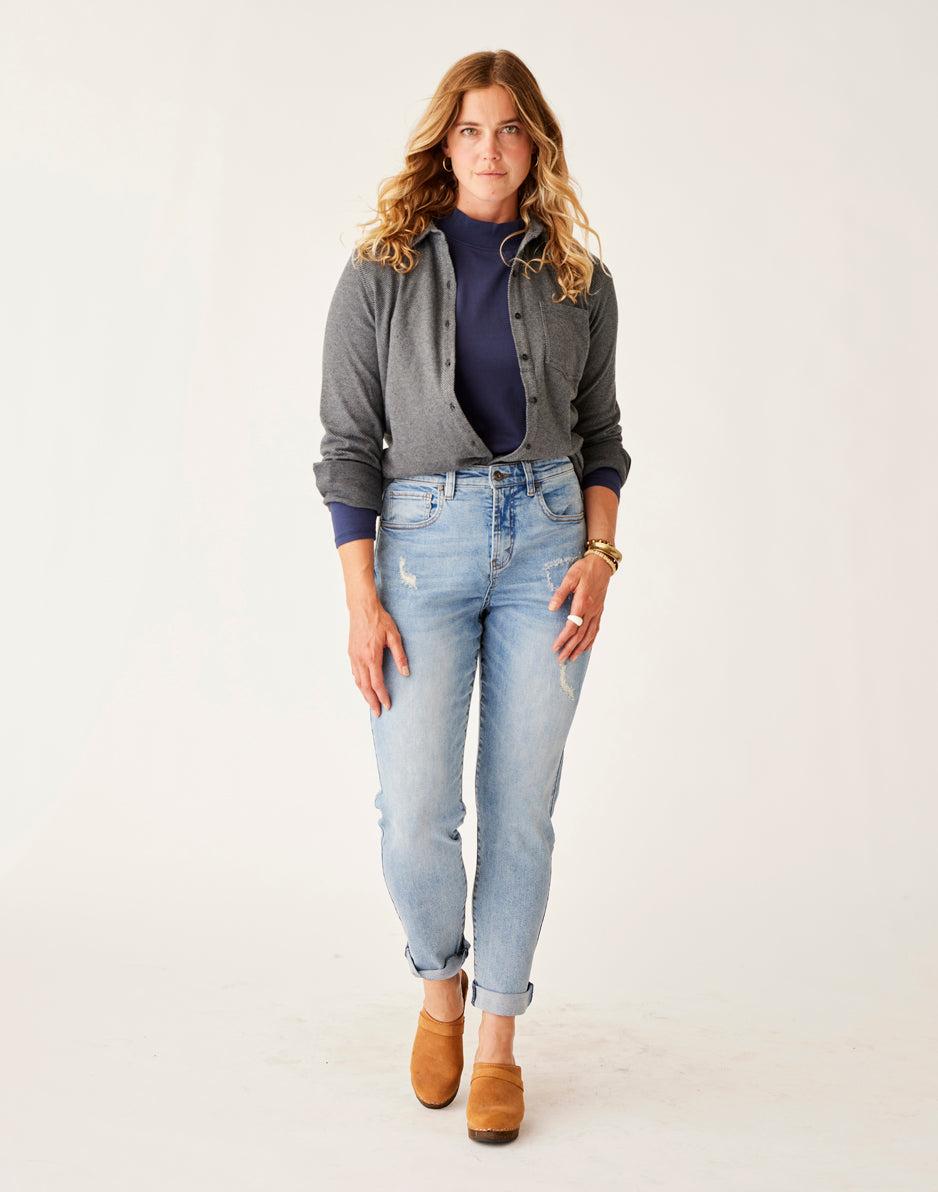 Carve Designs Carson Hi Rise Jean: Deconstructed