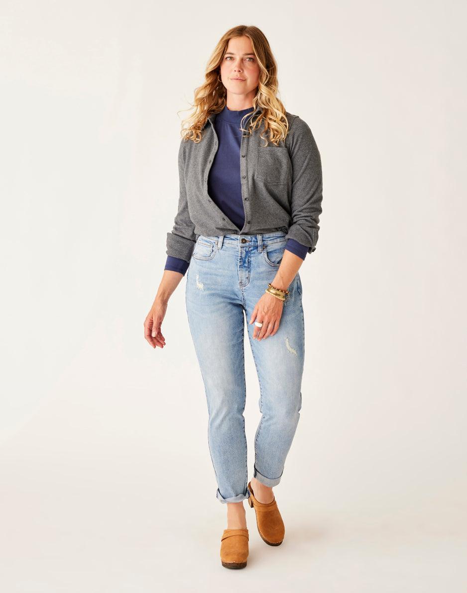 carve designs Carson Hi Rise Jean: Deconstructed