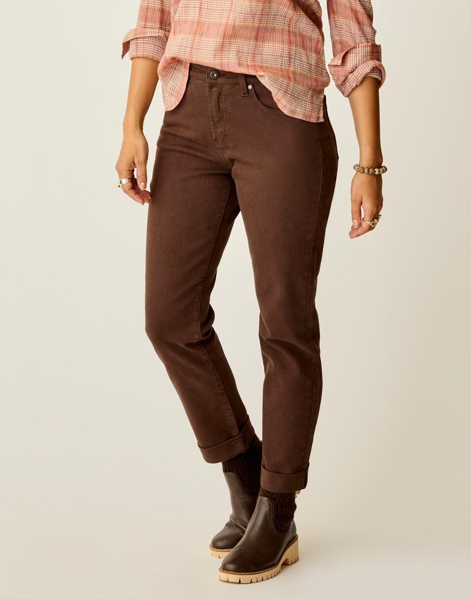 carve designs Carson Hi Rise Jean: Espresso