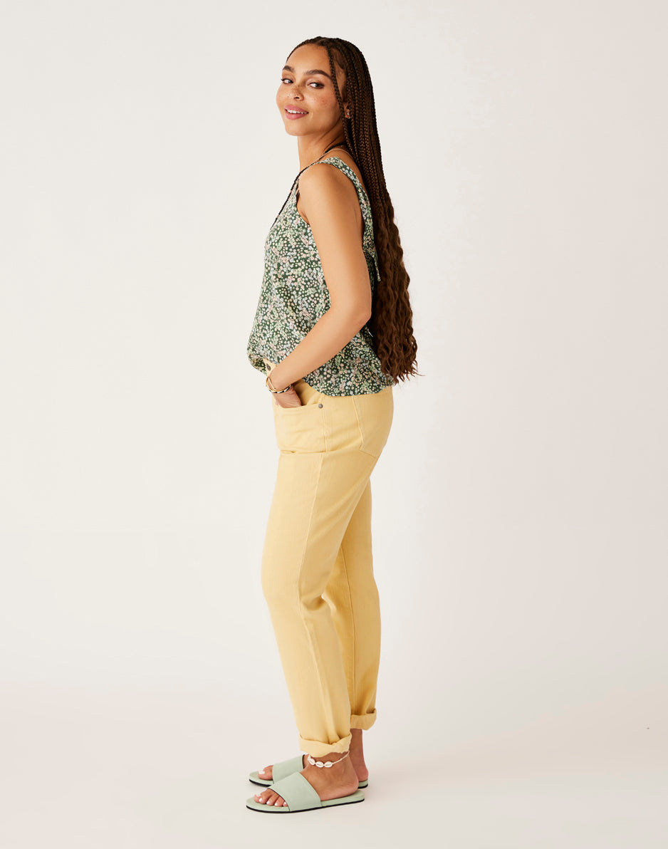 Carve Designs Carson Hi Rise Jean: Honey