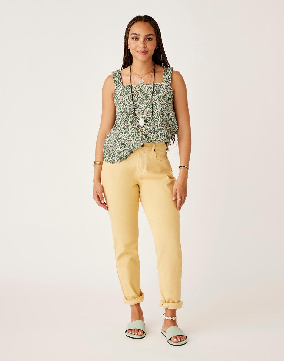 carve designs Carson Hi Rise Jean: Honey