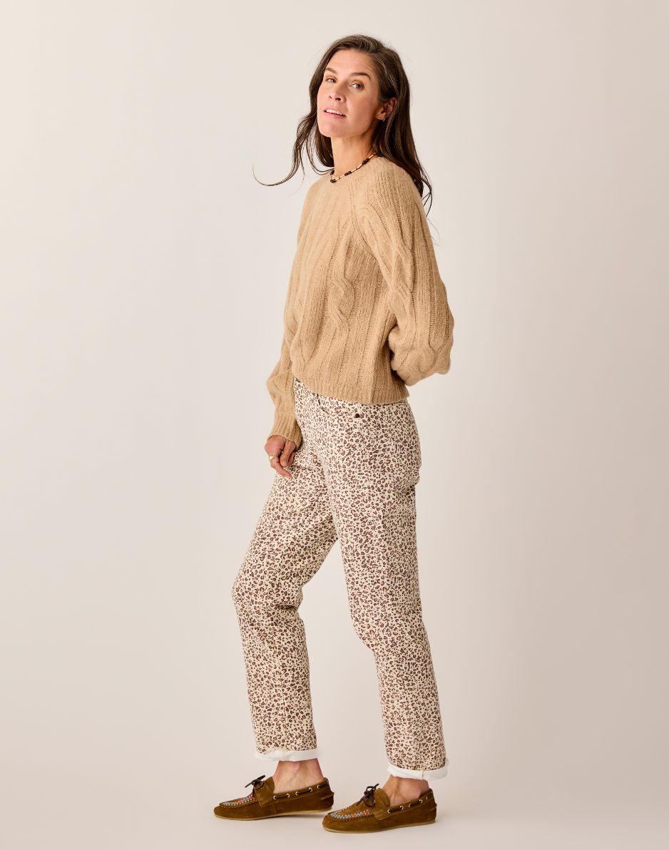 Carve Designs Carson Hi Rise Jean: Leopard