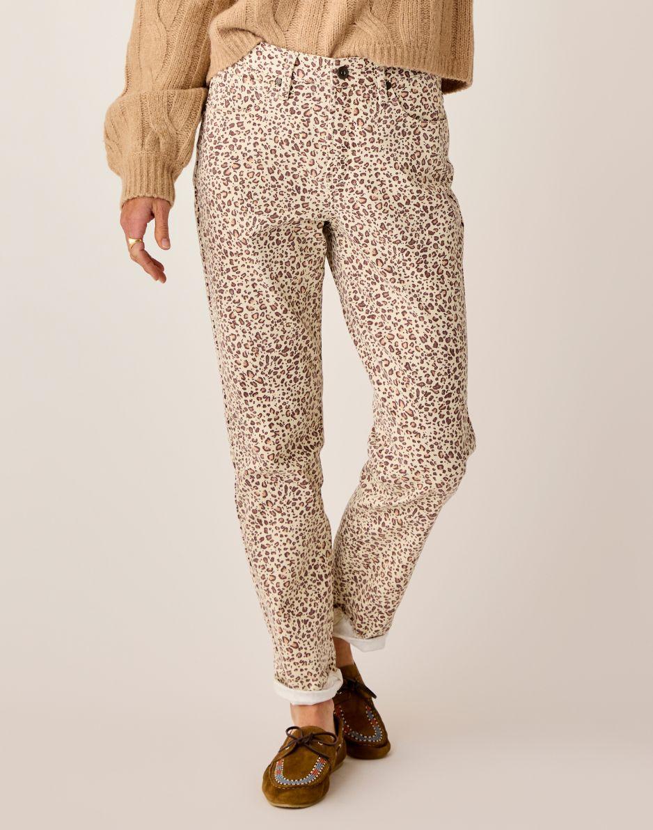 carve designs Carson Hi Rise Jean: Leopard