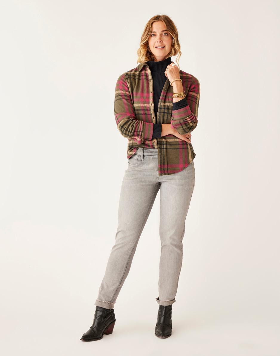 Carve Designs Carson Hi Rise Jean: Washed Grey