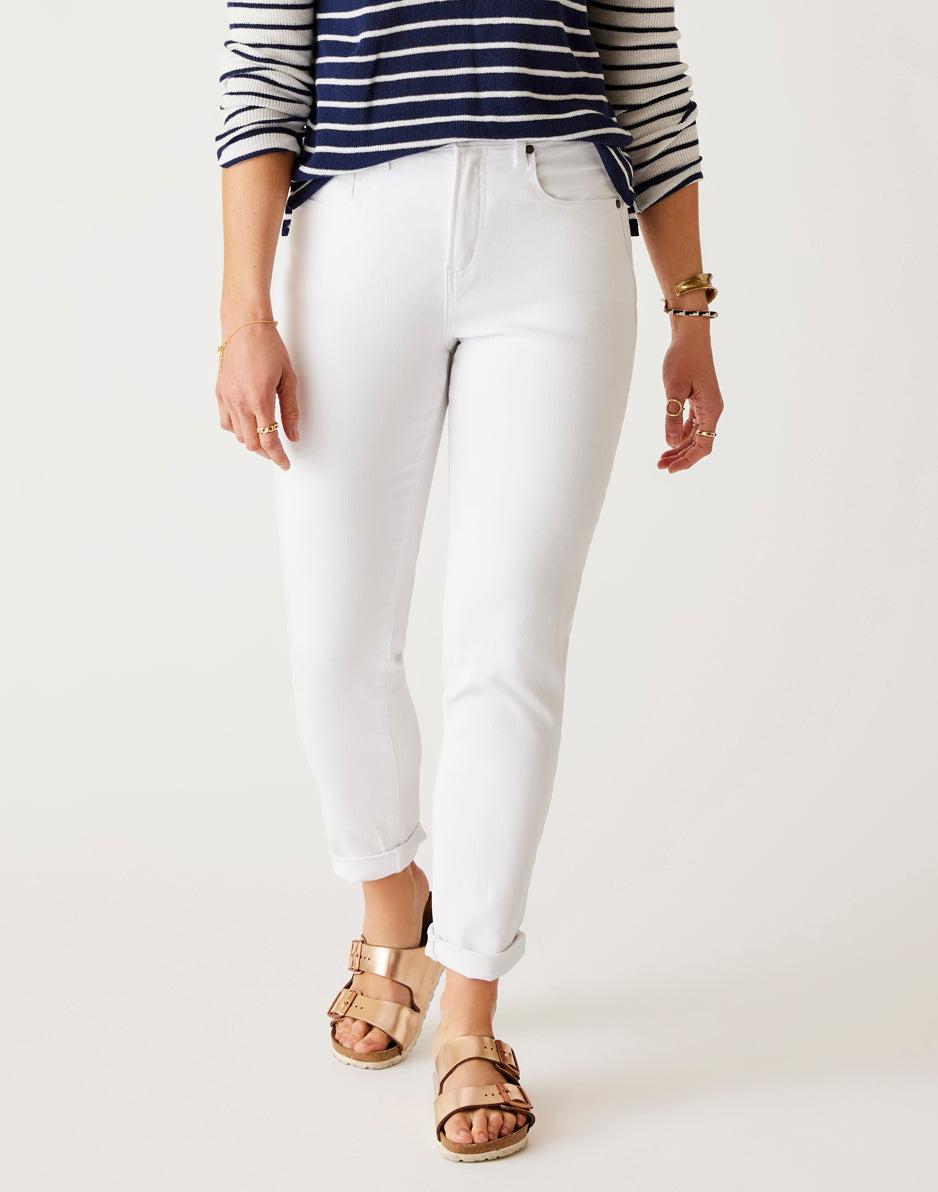 Carve Designs Carson Hi Rise Jean: White