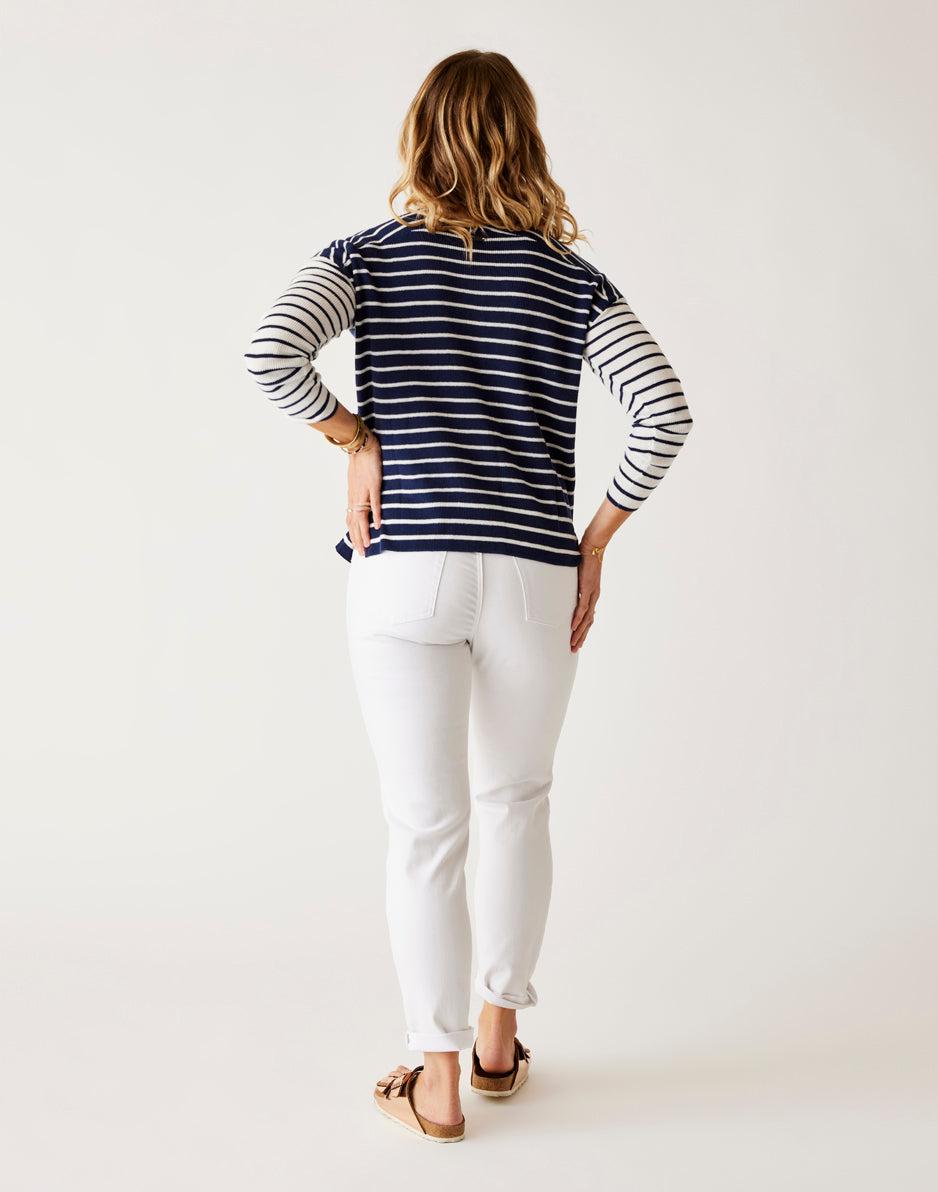 Carve Designs Carson Hi Rise Jean: White