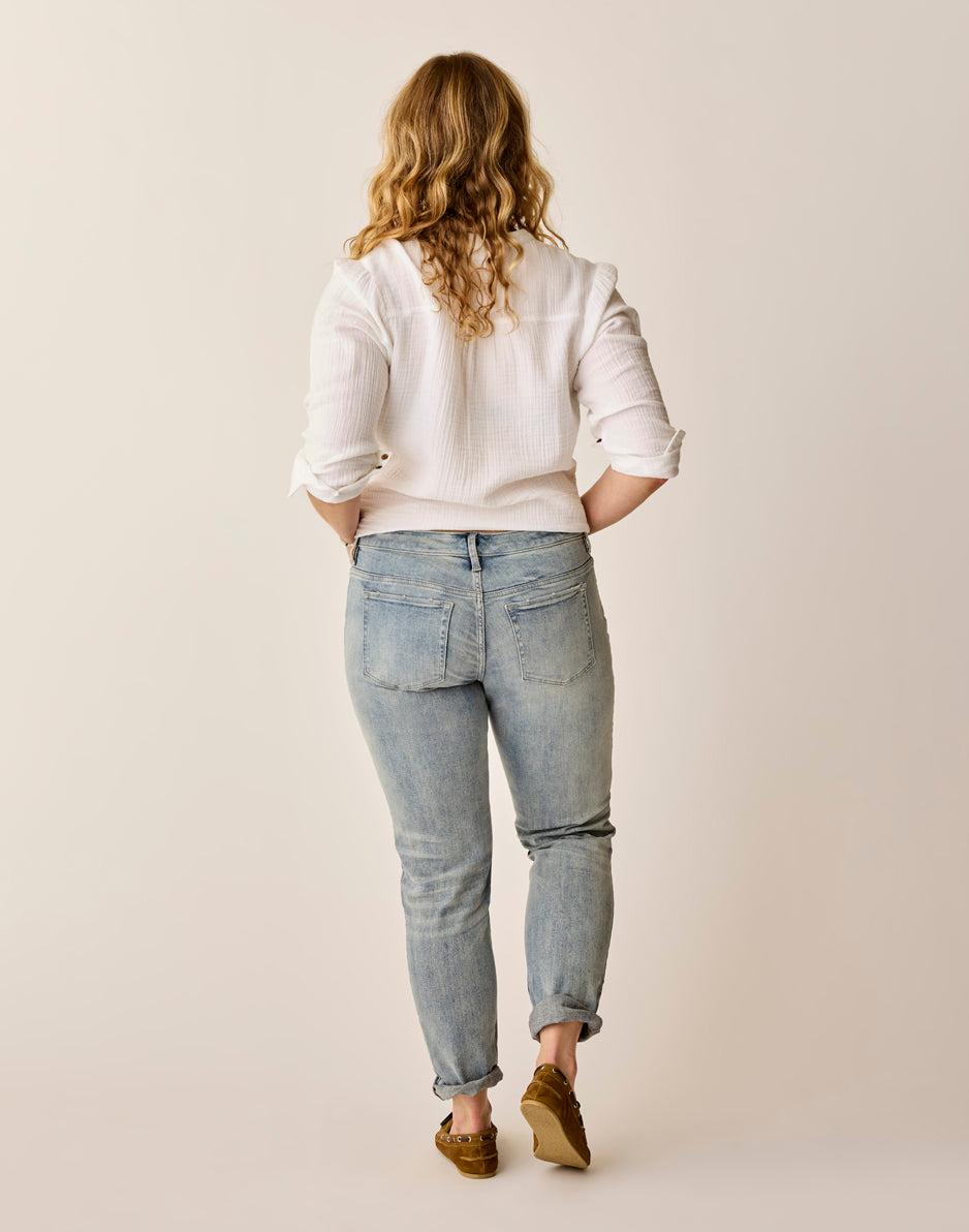 Carve Designs Carson Jean: Beach Blue