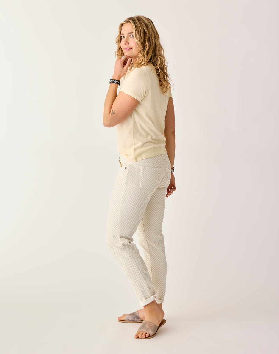 Carve Designs Carson Jean: Birch Check