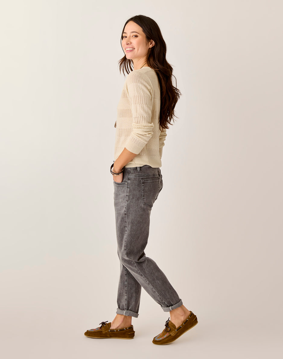 Carve Designs Carson Jean: Medium Grey