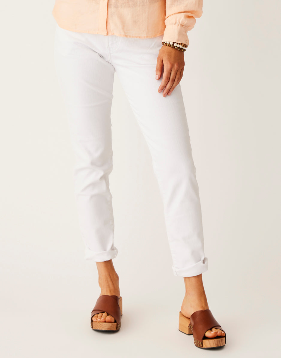 Carve Designs Carson Jean: White