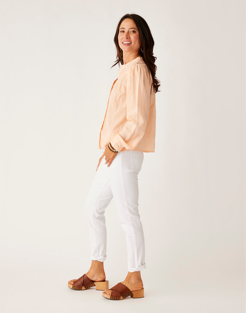 Carve Designs Carson Jean: White