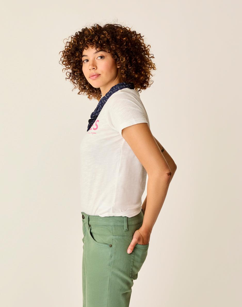 Carve Designs Cassidy Graphic Tee: Cloud Rockies