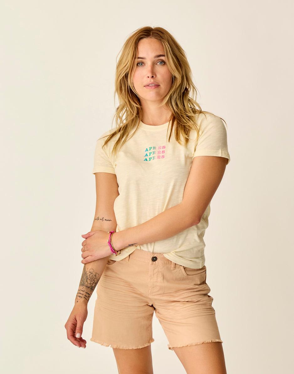 carve designs Cassidy Graphic Tee: Dogwood Apres