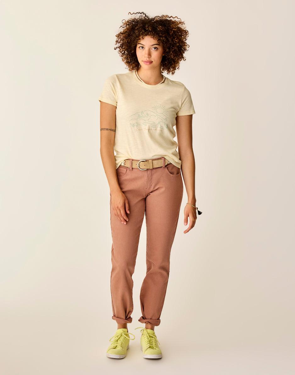 carve designs Cassidy Graphic Tee: Dogwood Mountain