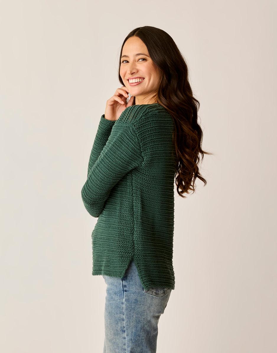 Carve Designs Clarissa Sweater: Bistro
