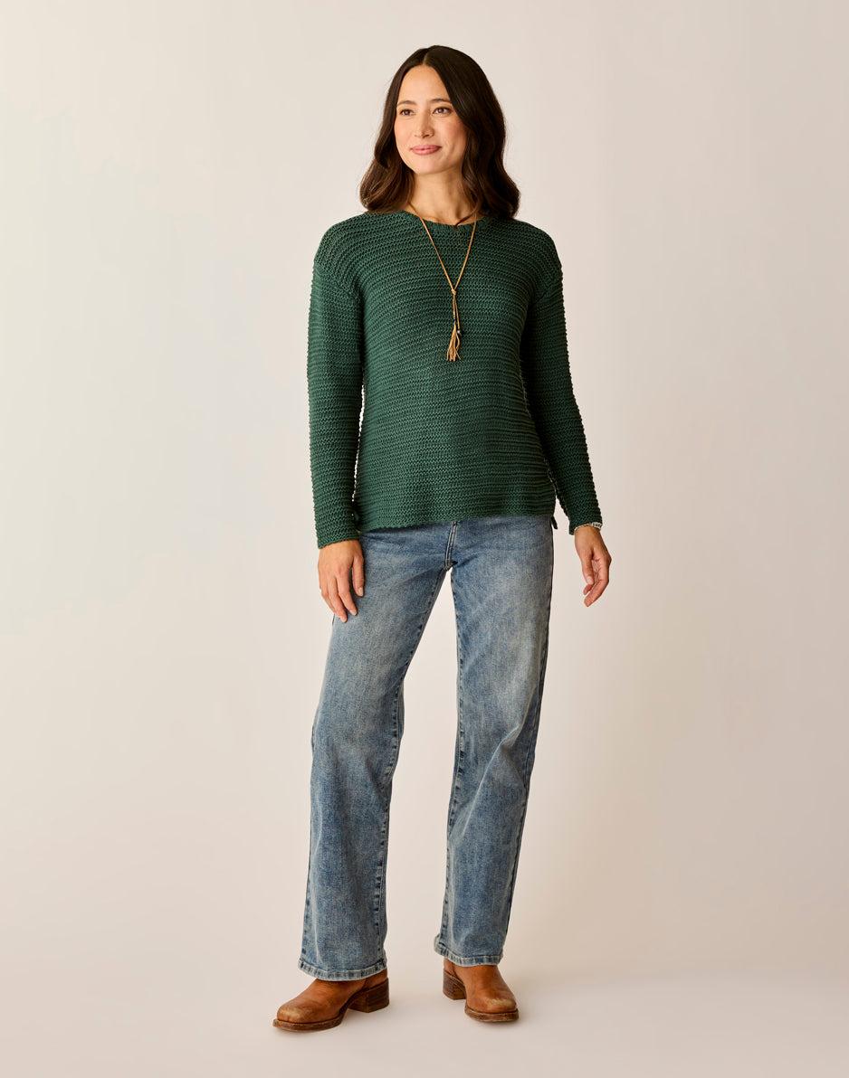 Carve Designs Clarissa Sweater: Bistro
