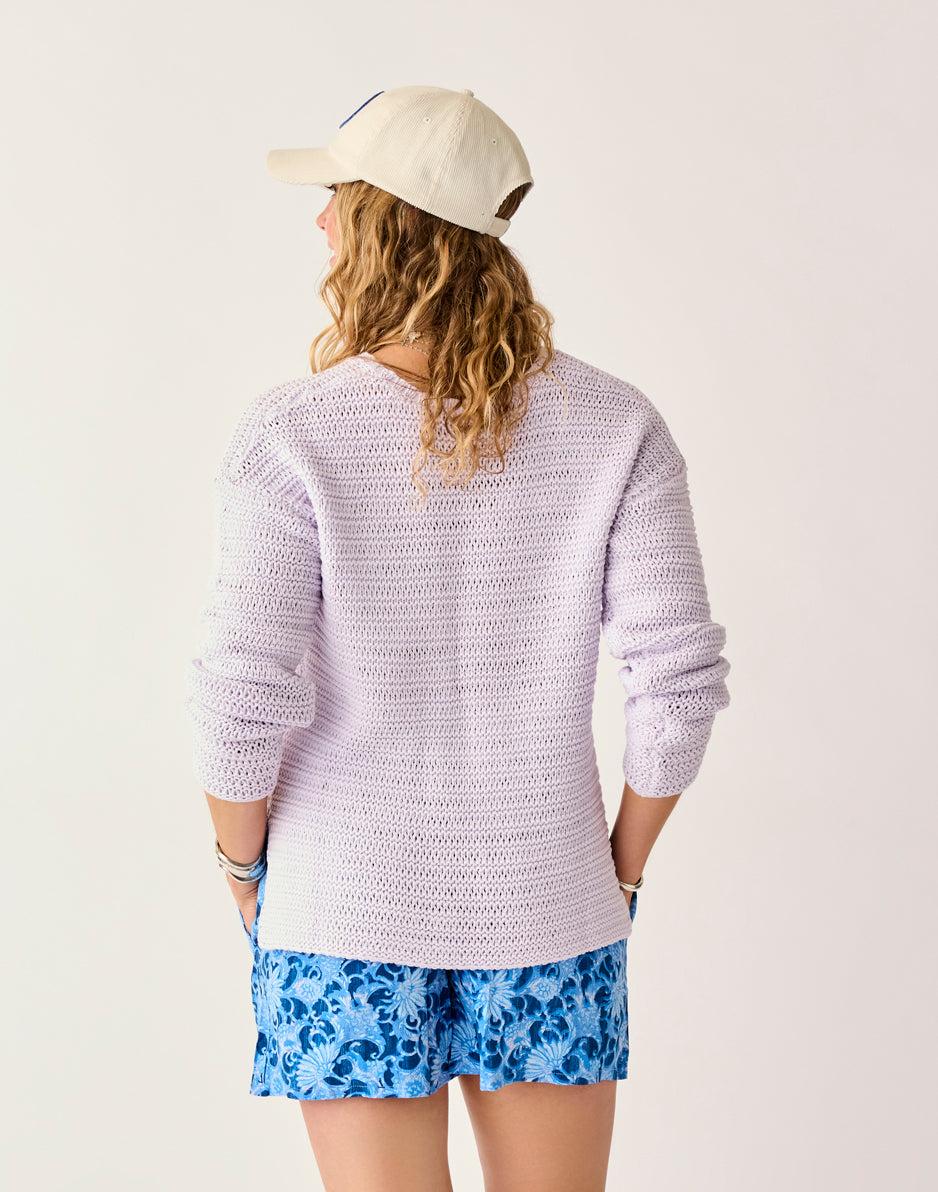 Carve Designs Clarissa Sweater: Dawn