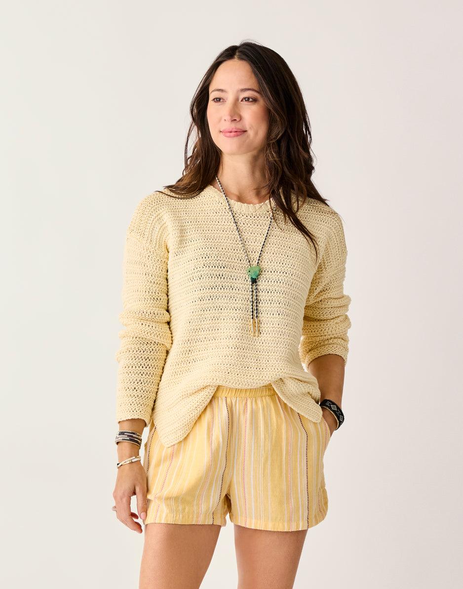 Carve Designs Clarissa Sweater: Dogwood