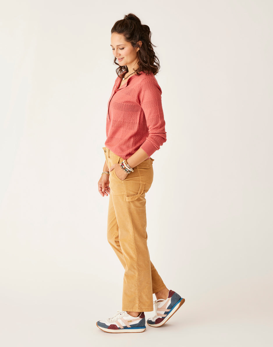 Carve Designs Corey Butter Pant: Camel