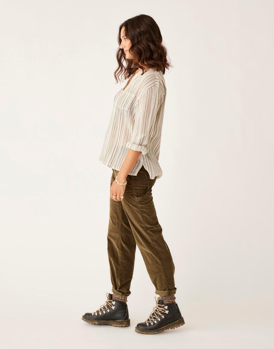 Carve Designs Corey Butter Pant: Fir