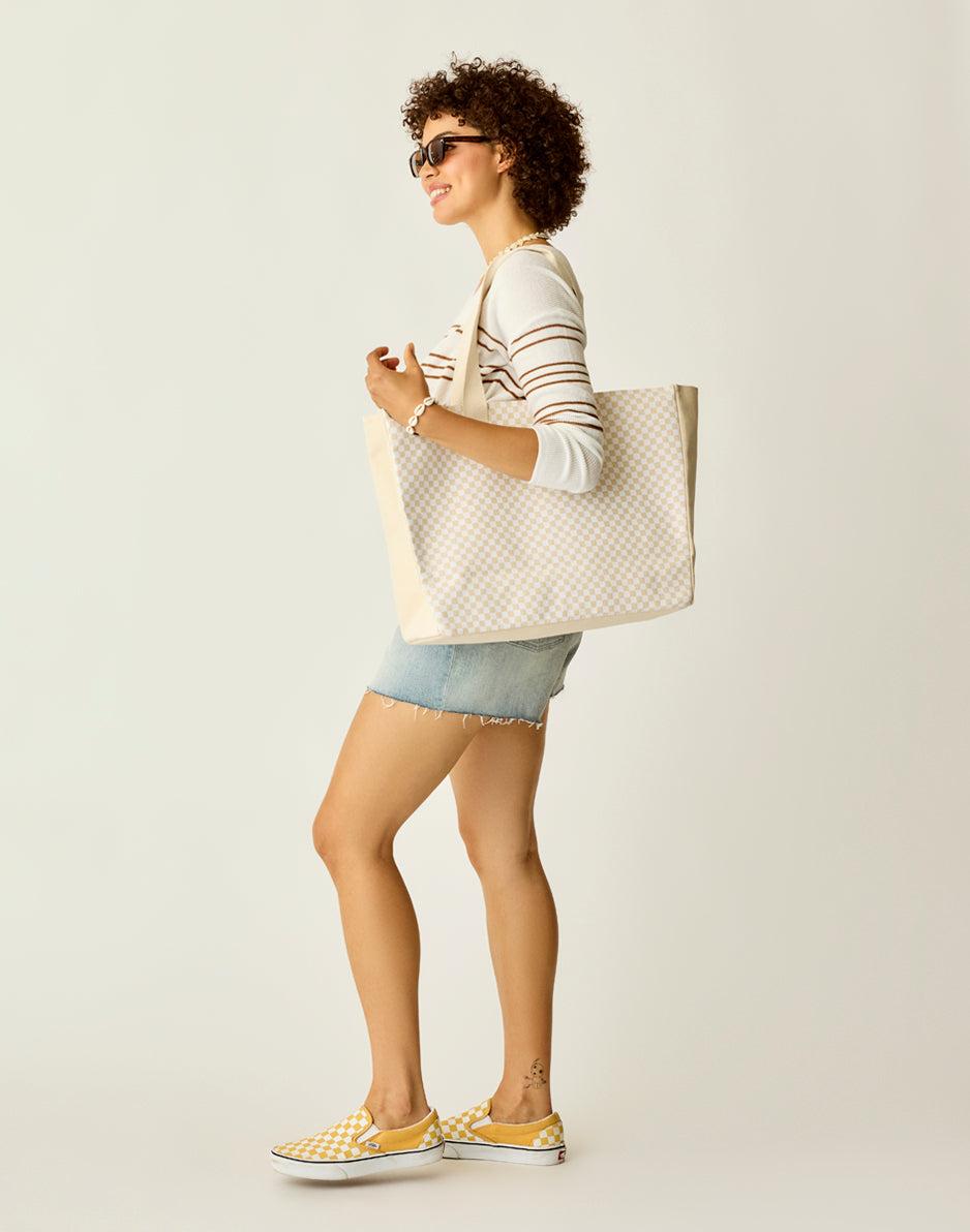 carve designs Cotton Tote: Check