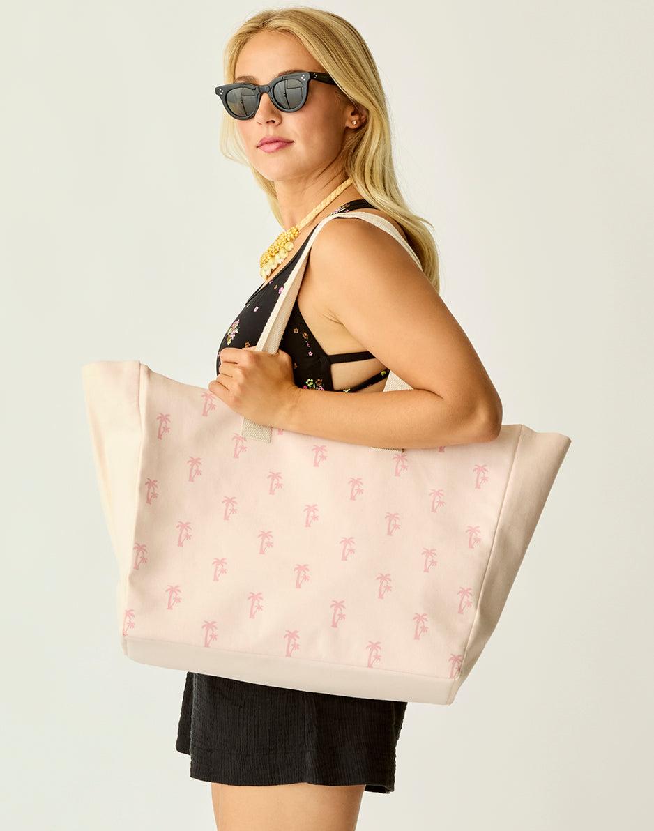 carve designs Cotton Tote: Palm Trees