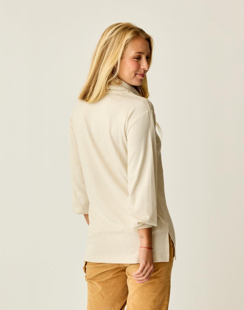 Carve Designs Cove Supersoft Cowl: Cement Heather