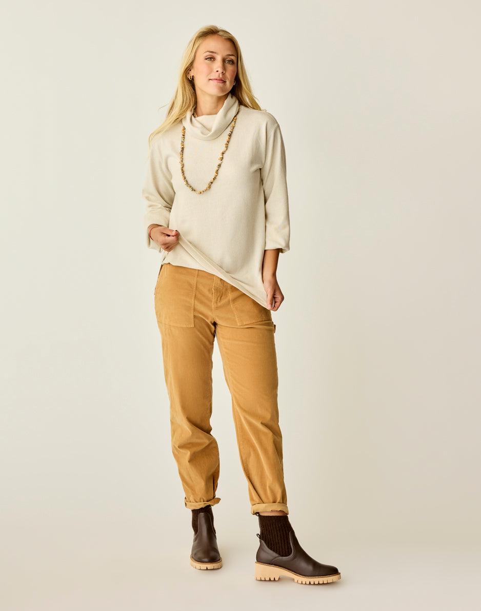 Carve Designs Cove Supersoft Cowl: Cement Heather