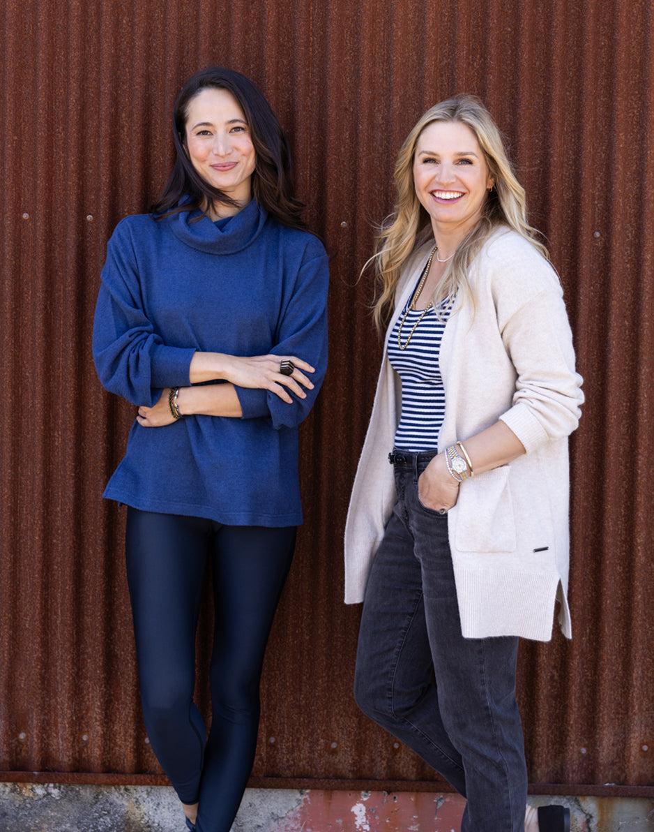 Carve Designs Cove Supersoft Cowl: Navy Heather