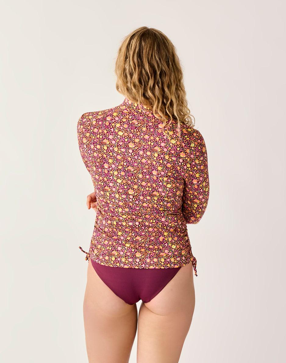 Carve Designs Cruz Rashguard: Garden